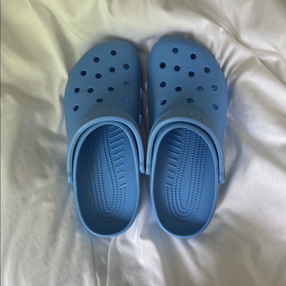 Blue Crocs W9/M7